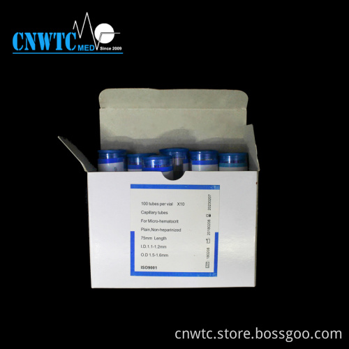 Blue and Red Micro Haematocrit Capillary Blood Tubes: The Essential Tools in Medical Testing